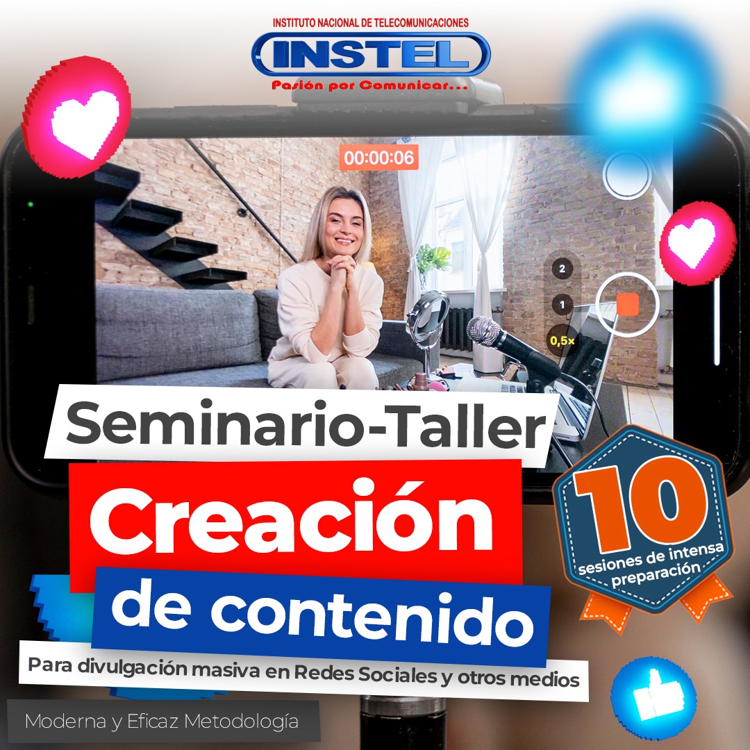Nuevo Seminario - Taller Creación de Contenidos.